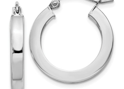 14k White Gold Earrings Style XWE120 - Classique Jewelry Inc.