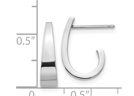 14k White Gold Earrings Style XWE198 - Classique Jewelry Inc.