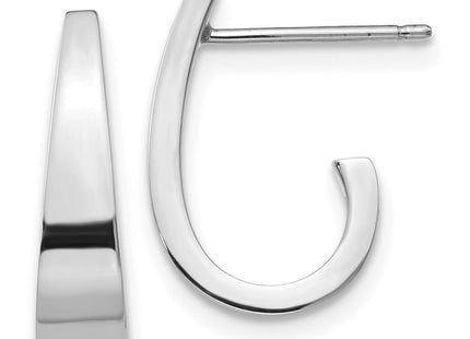 14k White Gold Earrings Style XWE198 - Classique Jewelry Inc.