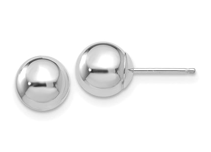 14k White Gold Earrings Style XWE324 - Classique Jewelry Inc.