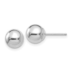 14k White Gold Earrings Style XWE324 - Classique Jewelry Inc.
