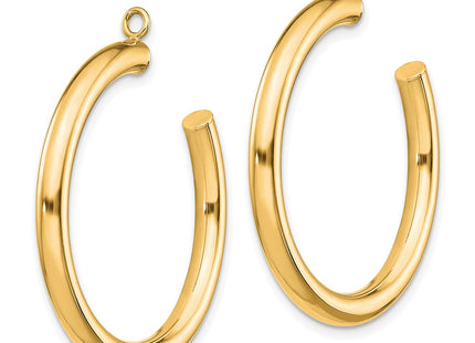 14k Yellow Gold Earrings Style XWJ7Y - Classique Jewelry Inc.