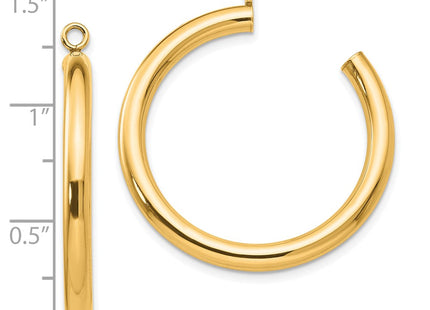 14k Yellow Gold Earrings Style XWJ7Y - Classique Jewelry Inc.