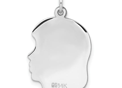 14k White Gold Jewelry Style XWM60 - Classique Jewelry Inc.