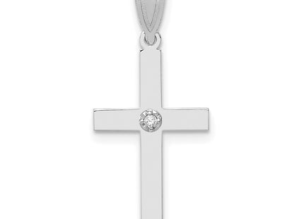 14k White Gold Pendants Style XWR37 - Classique Jewelry Inc.