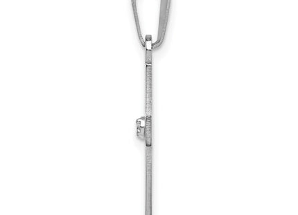 14k White Gold Pendants Style XWR38 - Classique Jewelry Inc.