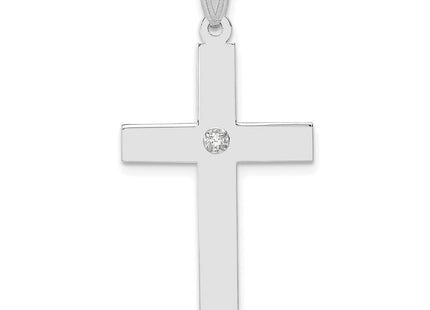 14k White Gold Pendants Style XWR40 - Classique Jewelry Inc.