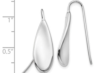 14k White Gold Earrings Style XY1006 - Classique Jewelry Inc.