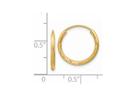 14k Yellow Gold Earrings Style XY1173 - Classique Jewelry Inc.