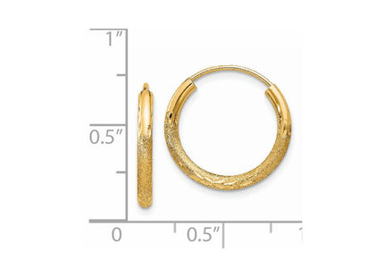 14k Yellow Gold Earrings Style XY1176 - Classique Jewelry Inc.