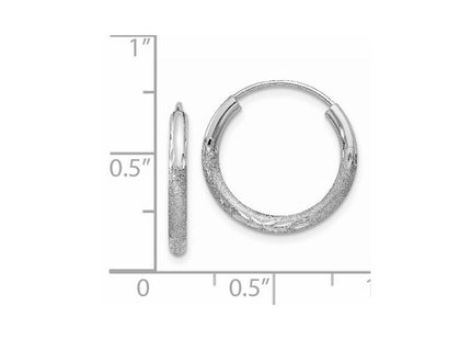 14k White Gold Earrings Style XY1200 - Classique Jewelry Inc.