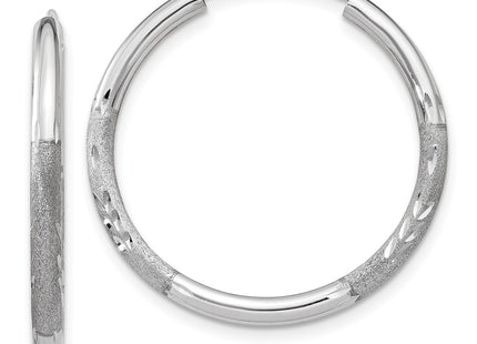 14k White Gold Earrings Style XY1202 - Classique Jewelry Inc.