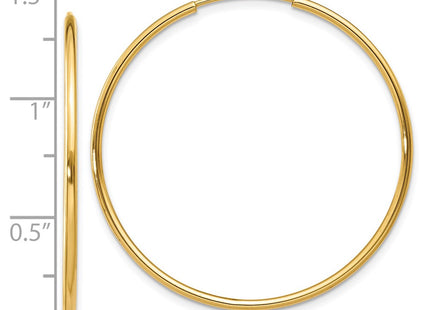 14k Yellow Gold Earrings Style XY1205 - Classique Jewelry Inc.