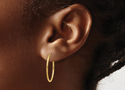 14k Yellow Gold Earrings Style XY1207 - Classique Jewelry Inc.