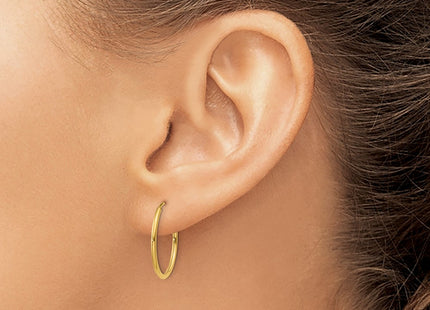 14k Yellow Gold Earrings Style XY1208 - Classique Jewelry Inc.
