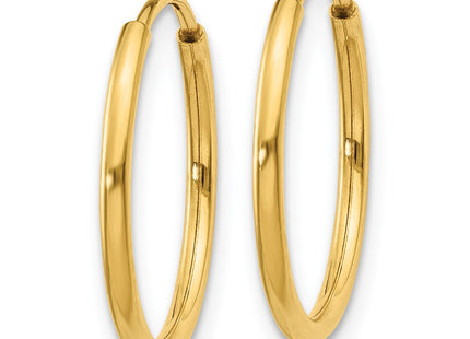 14k Yellow Gold Earrings Style XY1209 - Classique Jewelry Inc.