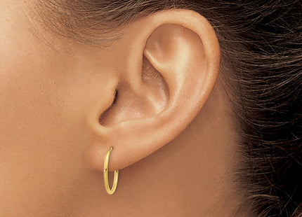14k Yellow Gold Earrings Style XY1209 - Classique Jewelry Inc.