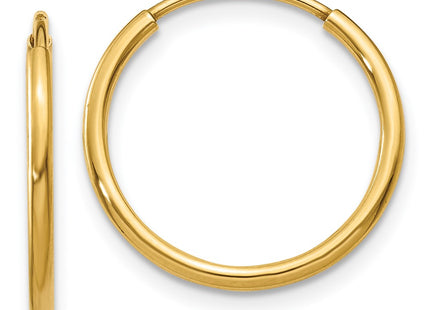 14k Yellow Gold Earrings Style XY1209 - Classique Jewelry Inc.