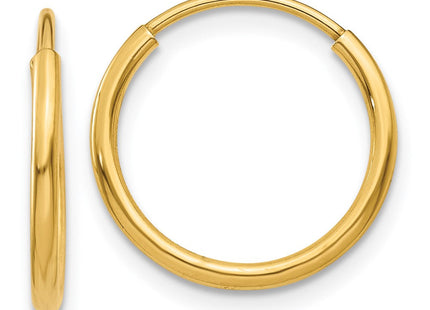 14k Endless Hoop Earring (Style XY1210)