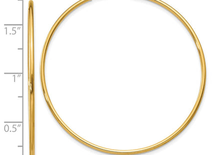 14k Endless Hoop Earring (Style XY1211)