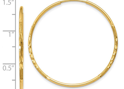 14k Yellow Gold Earrings Style XY1215 - Classique Jewelry Inc.