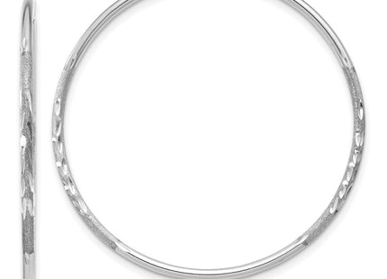 14k White Gold Earrings Style XY1215W - Classique Jewelry Inc.