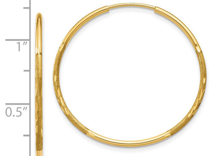 14k Yellow Gold Earrings Style XY1216 - Classique Jewelry Inc.