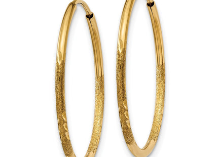 14k Yellow Gold Earrings Style XY1217 - Classique Jewelry Inc.