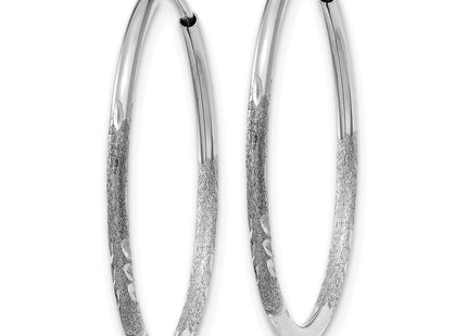 14k White Gold Earrings Style XY1217W - Classique Jewelry Inc.