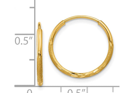 14k Yellow Gold Earrings Style XY1219 - Classique Jewelry Inc.