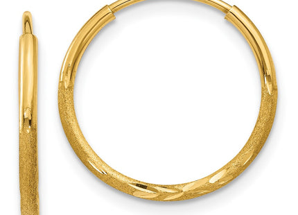 14k Yellow Gold Earrings Style XY1219 - Classique Jewelry Inc.