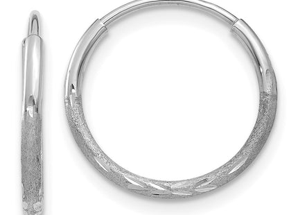 14k White Gold Earrings Style XY1220W - Classique Jewelry Inc.