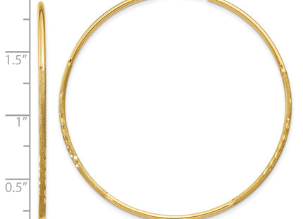 14k Yellow Gold Earrings Style XY1222 - Classique Jewelry Inc.