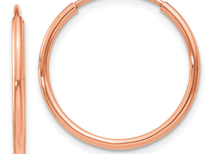 14k Rose Gold Earrings Style XY1236 - Classique Jewelry Inc.