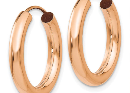 14k Rose Gold Earrings Style XY1251 - Classique Jewelry Inc.