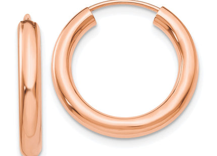 14k Rose Gold Earrings Style XY1251 - Classique Jewelry Inc.