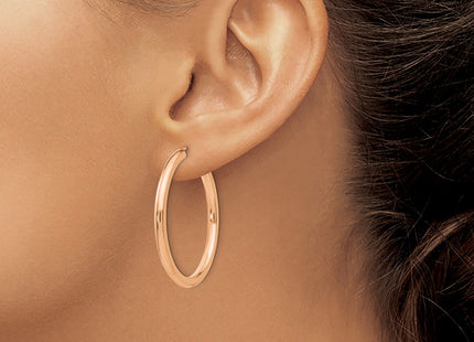 14k Rose Gold Earrings Style XY1253 - Classique Jewelry Inc.