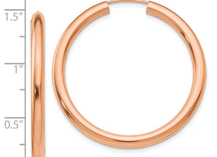 14k Rose Gold Earrings Style XY1253 - Classique Jewelry Inc.