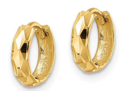 14k Yellow Gold Earrings Style XY1260 - Classique Jewelry Inc.