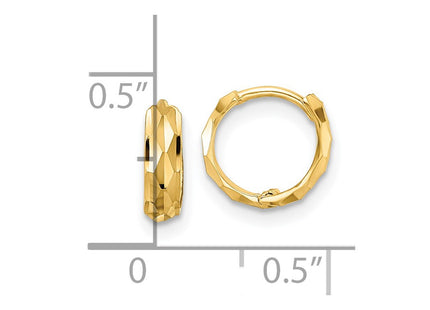 14k Yellow Gold Earrings Style XY1260 - Classique Jewelry Inc.