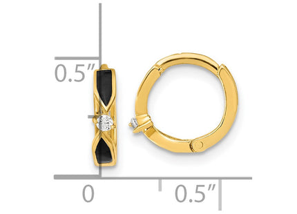 14k Yellow Gold Earrings Style XY1261 - Classique Jewelry Inc.