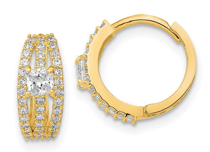 14k Yellow Gold Earrings Style XY1262 - Classique Jewelry Inc.