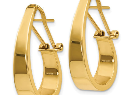 14k Yellow Gold Earrings Style XY608 - Classique Jewelry Inc.