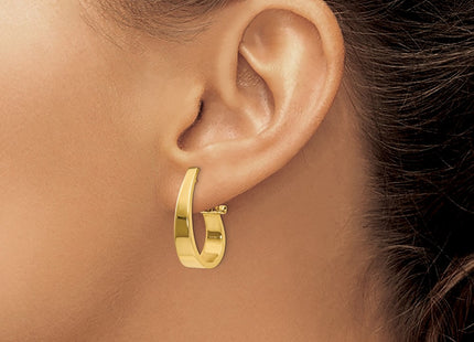 14k Yellow Gold Earrings Style XY608 - Classique Jewelry Inc.