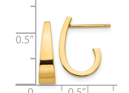 14k Yellow Gold Earrings Style XY610 - Classique Jewelry Inc.