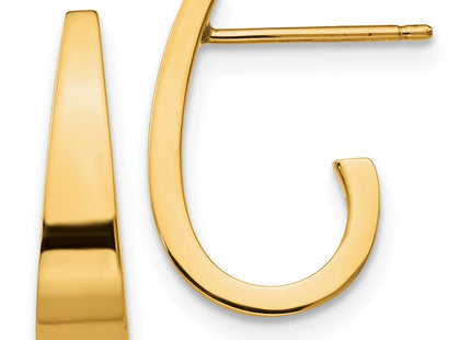 14k Yellow Gold Earrings Style XY610 - Classique Jewelry Inc.