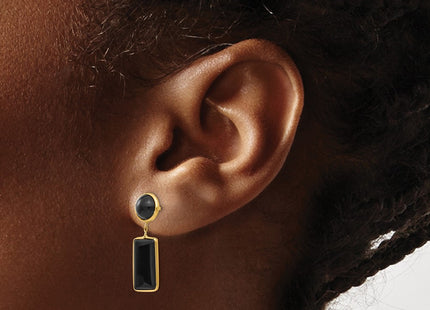 14k Yellow Gold Earrings Style XY819 - Classique Jewelry Inc.