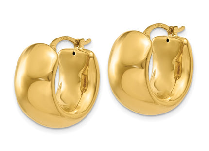 14k Yellow Gold Earrings Style XY900 - Classique Jewelry Inc.