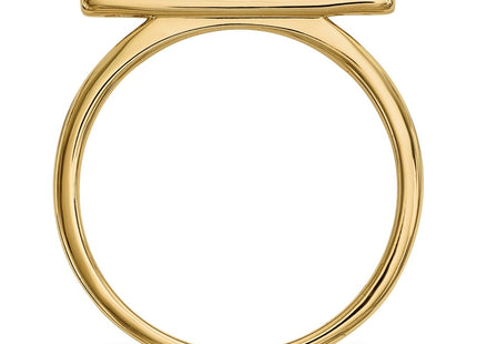 14k Yellow Gold Rings Style Y13742A - Classique Jewelry Inc.