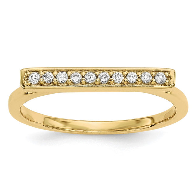 14k Yellow Gold Rings Style Y13742A - Classique Jewelry Inc.